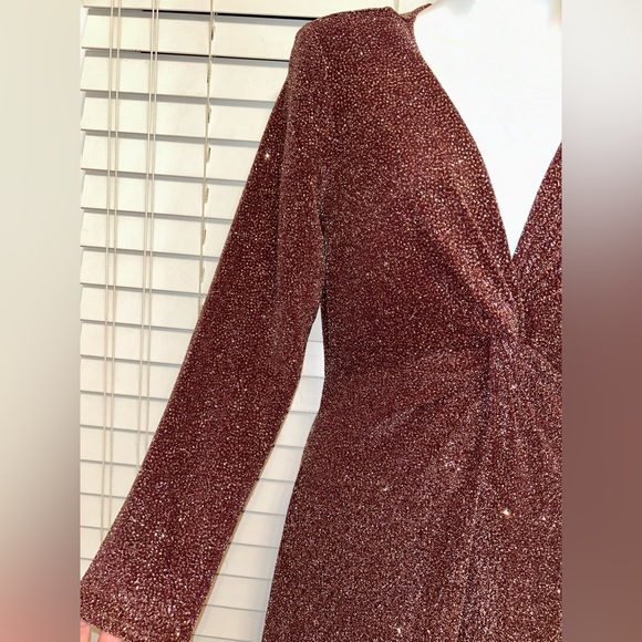 Vintage Jeffrey and Dara Evenings by Tom Barra - Sz 8 Glittery Gown - New Year’s - Picture 4 of 14